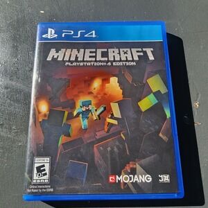 Minecraft PlayStation 4 Edition PS4 Game Disc and Case